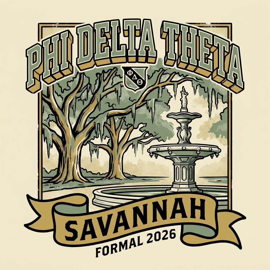 Phi Delta Theta Formal T-Shirt