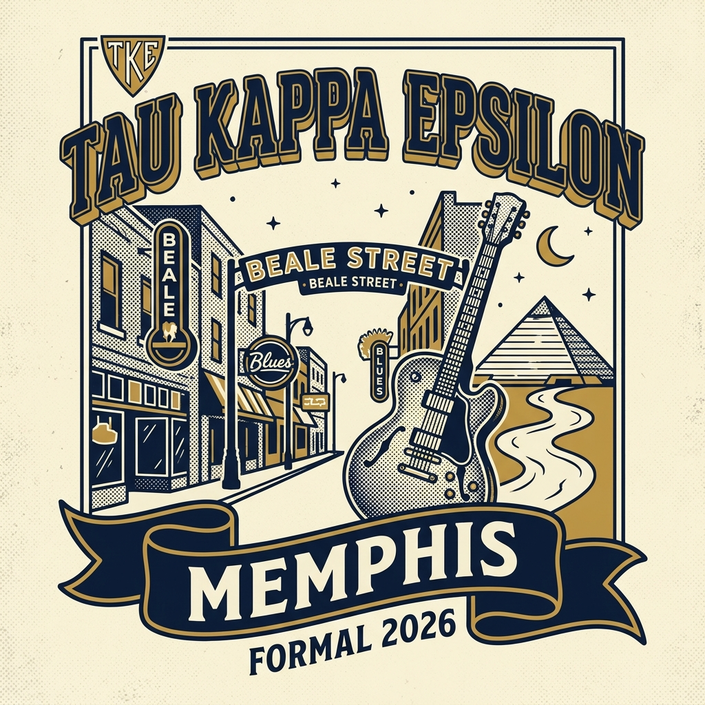 Tau Kappa Epsilon Formal T-Shirt