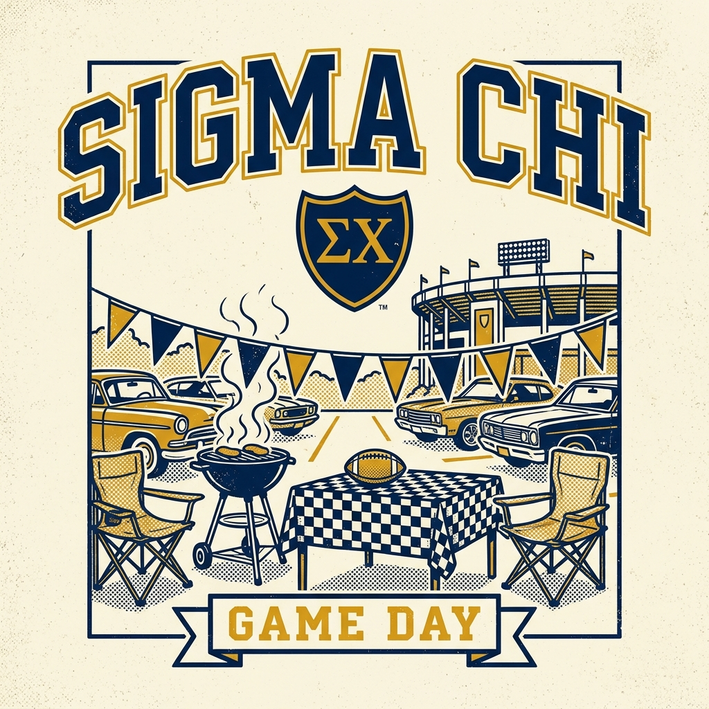 Sigma Chi Game Day T-Shirt