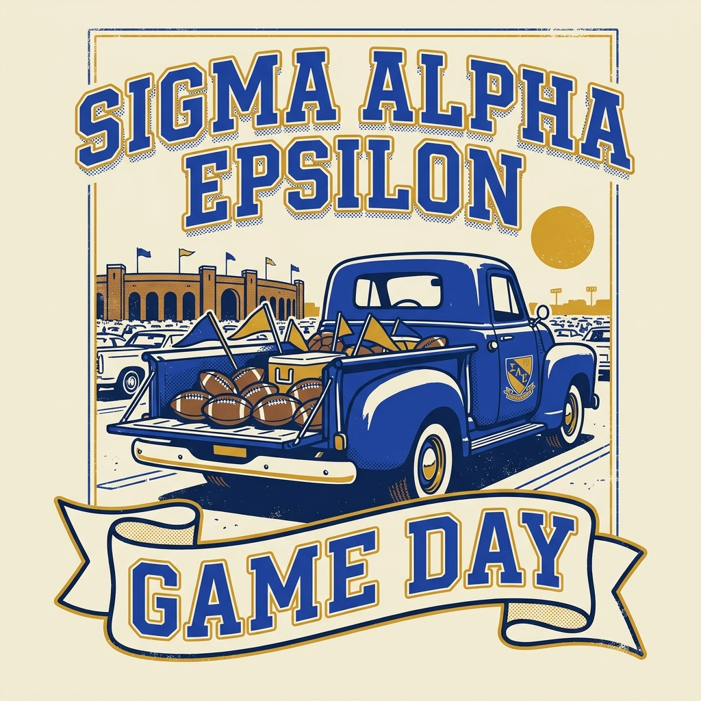 Sigma Alpha Epsilon Game Day T-Shirt