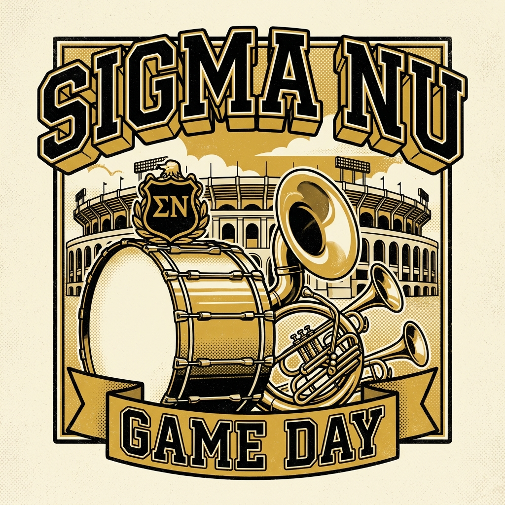 Sigma Nu Game Day T-Shirt