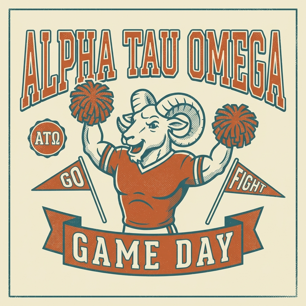 Alpha Tau Omega Game Day T-Shirt