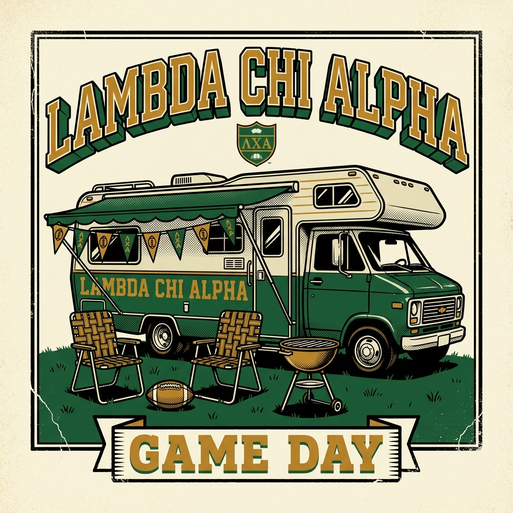 Lambda Chi Alpha Game Day T-Shirt
