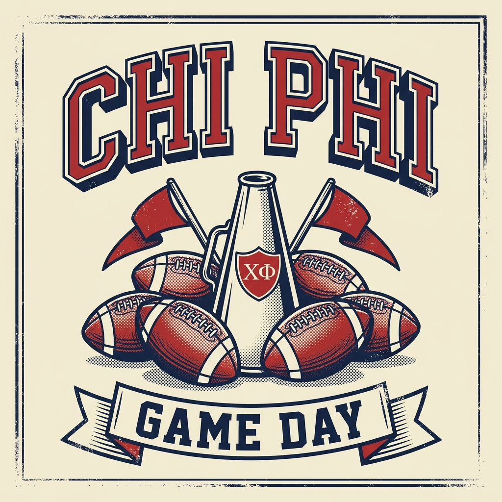 Chi Phi Game Day T-Shirt