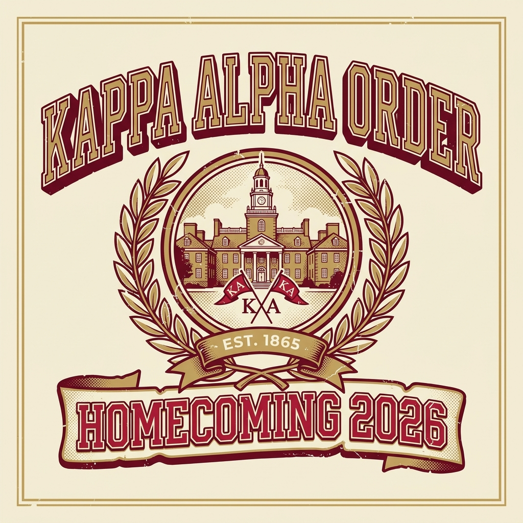 Kappa Alpha Order Homecoming T-Shirt