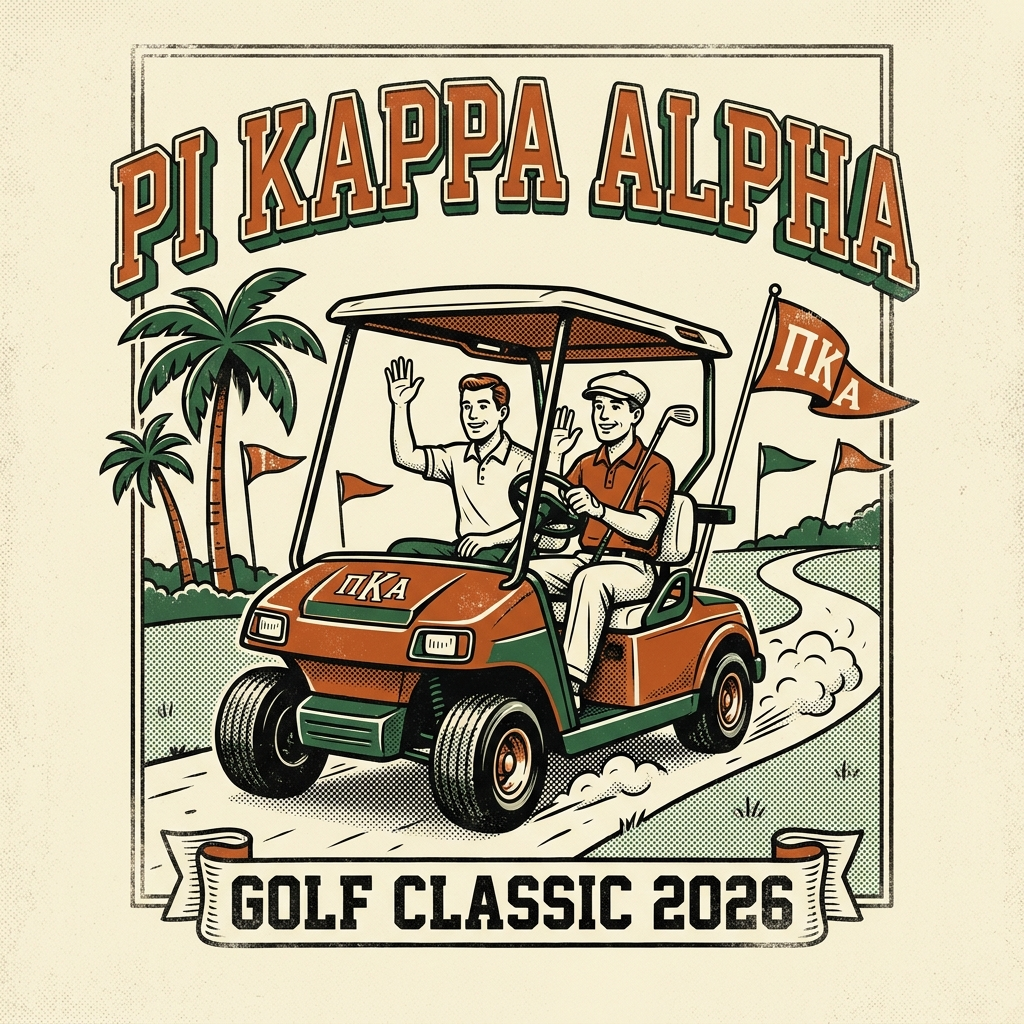 Pi Kappa Alpha Golf T-Shirt