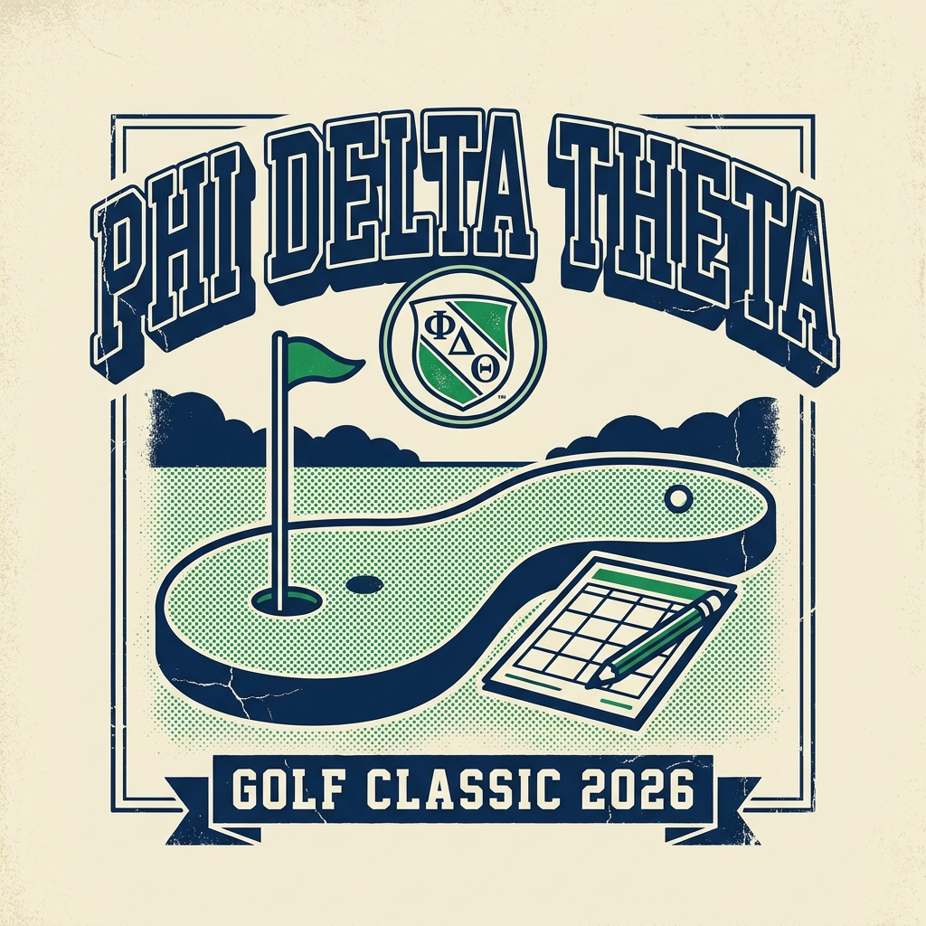 Phi Delta Theta Golf T-Shirt