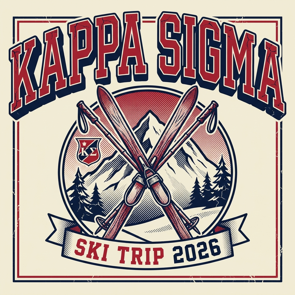Kappa Sigma Ski T-Shirt