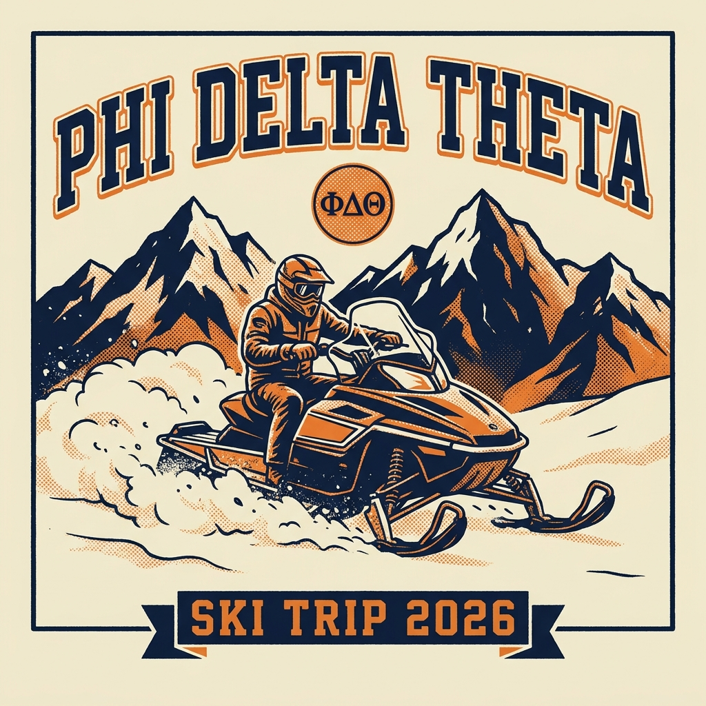 Phi Delta Theta Ski T-Shirt