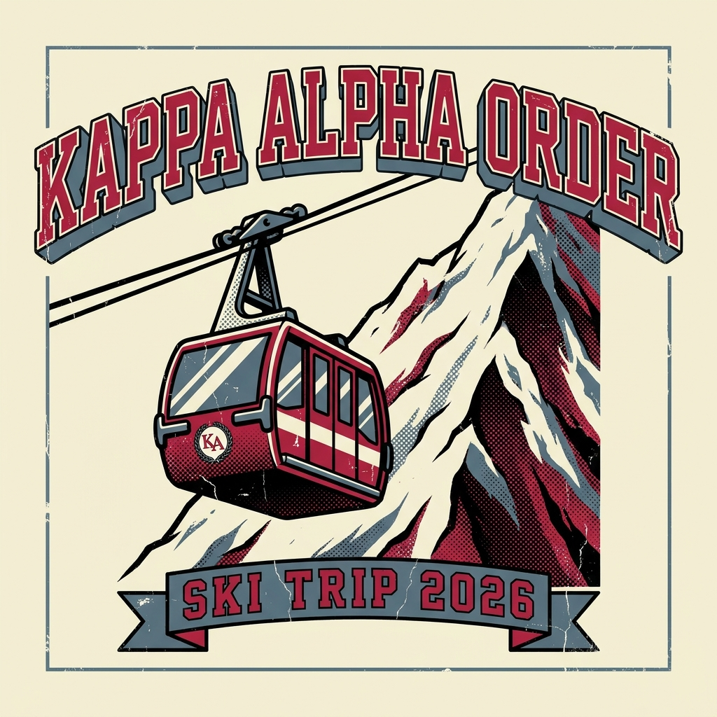 Kappa Alpha Order Ski T-Shirt