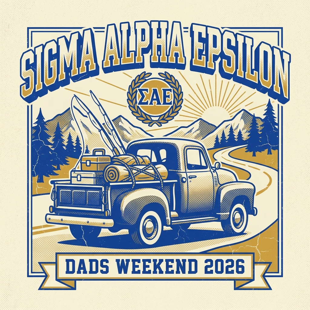 Sigma Alpha Epsilon Dad's Weekend T-Shirt