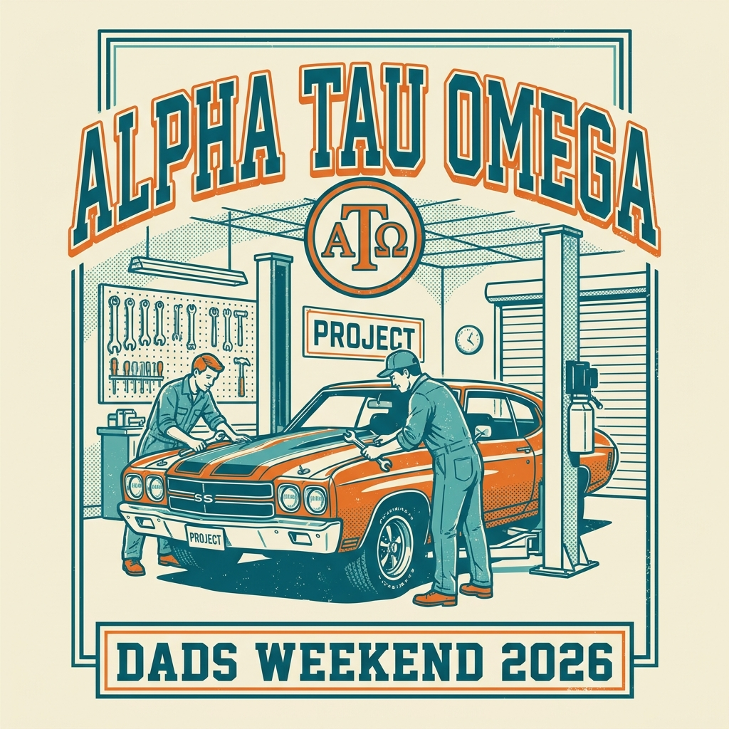 Alpha Tau Omega Dad's Weekend T-Shirt