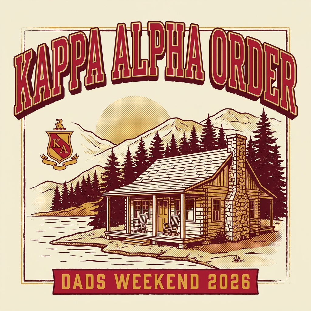 Kappa Alpha Order Dad's Weekend T-Shirt