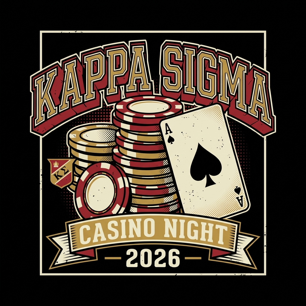 Kappa Sigma Casino Night T-Shirt