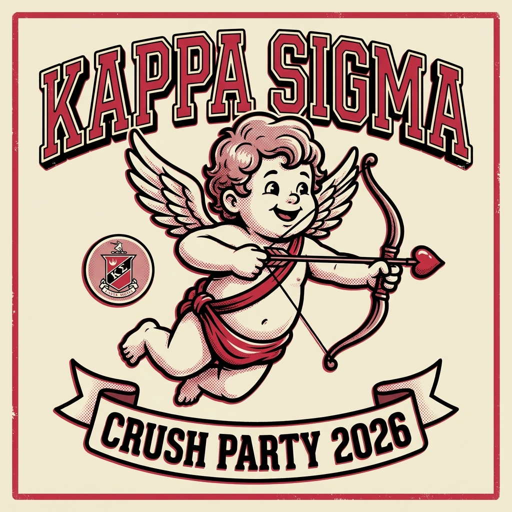 Kappa Sigma Crush Party T-Shirt