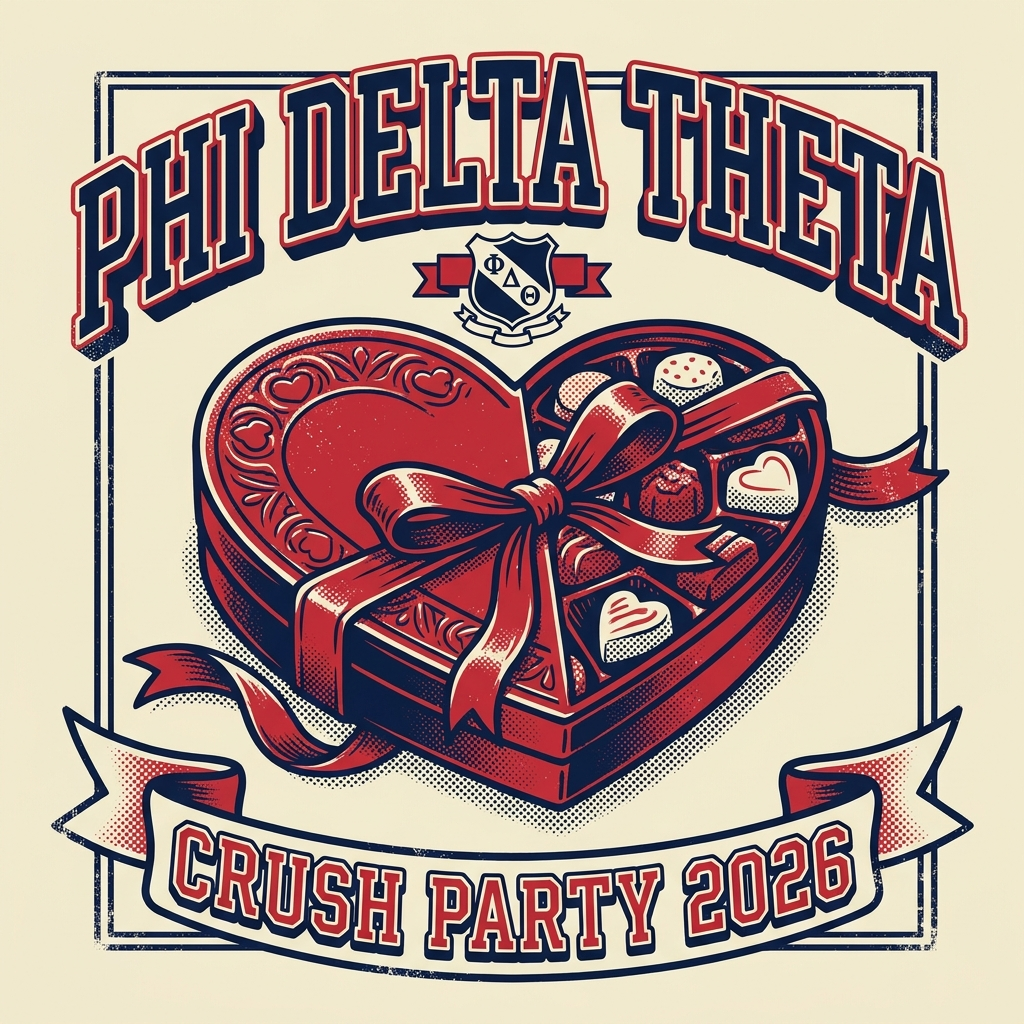 Phi Delta Theta Crush Party T-Shirt