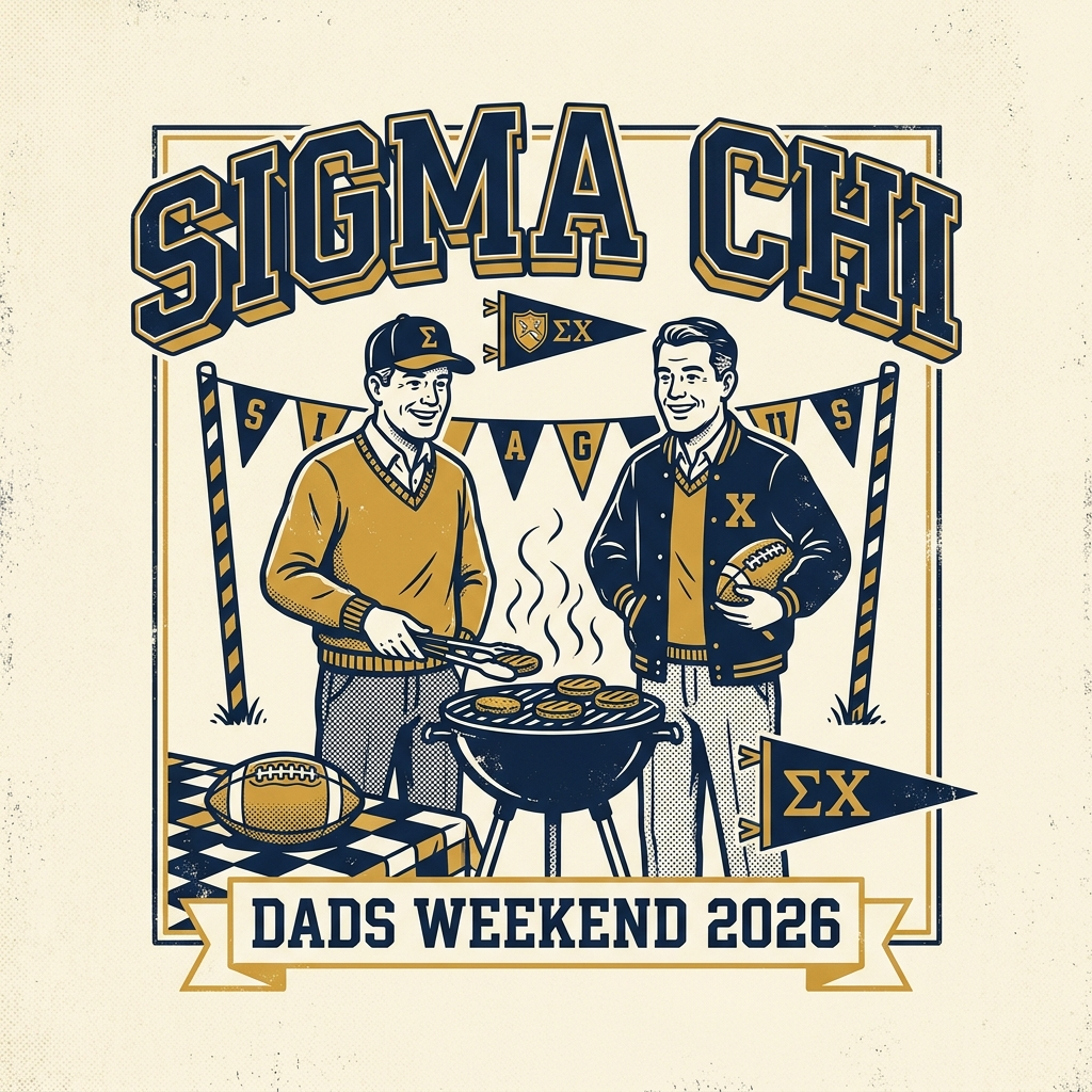 Sigma Chi Dad's Weekend T-Shirt