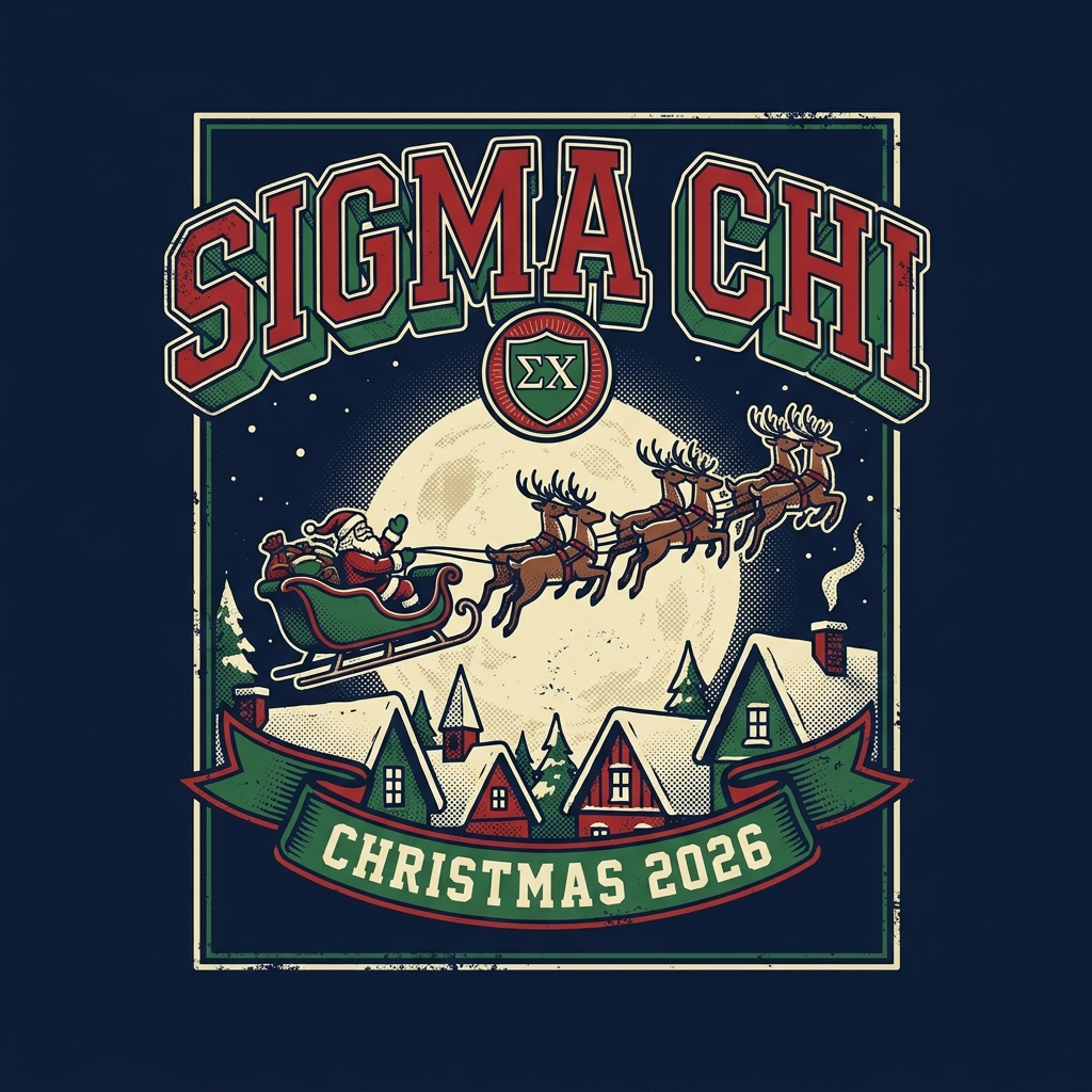 Sigma Chi Christmas T-Shirt