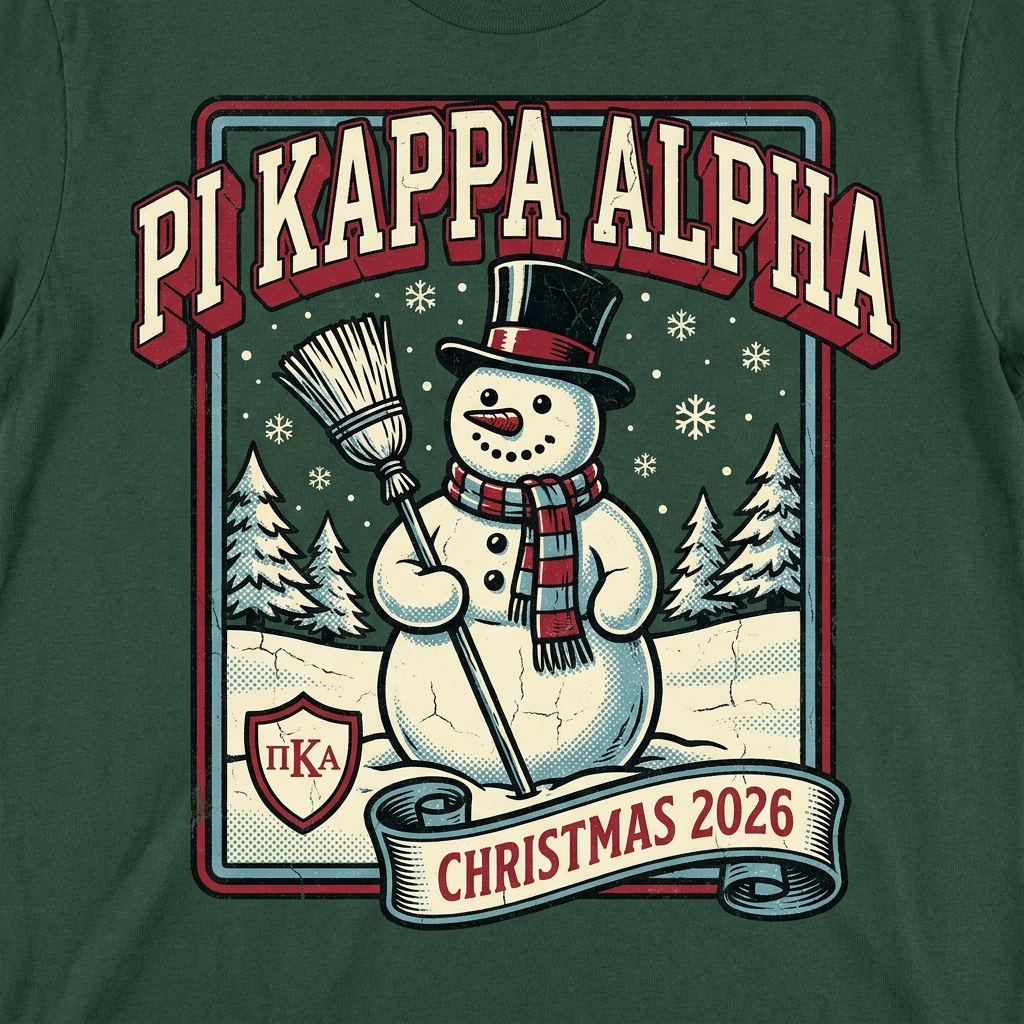 Pi Kappa Alpha Christmas T-Shirt
