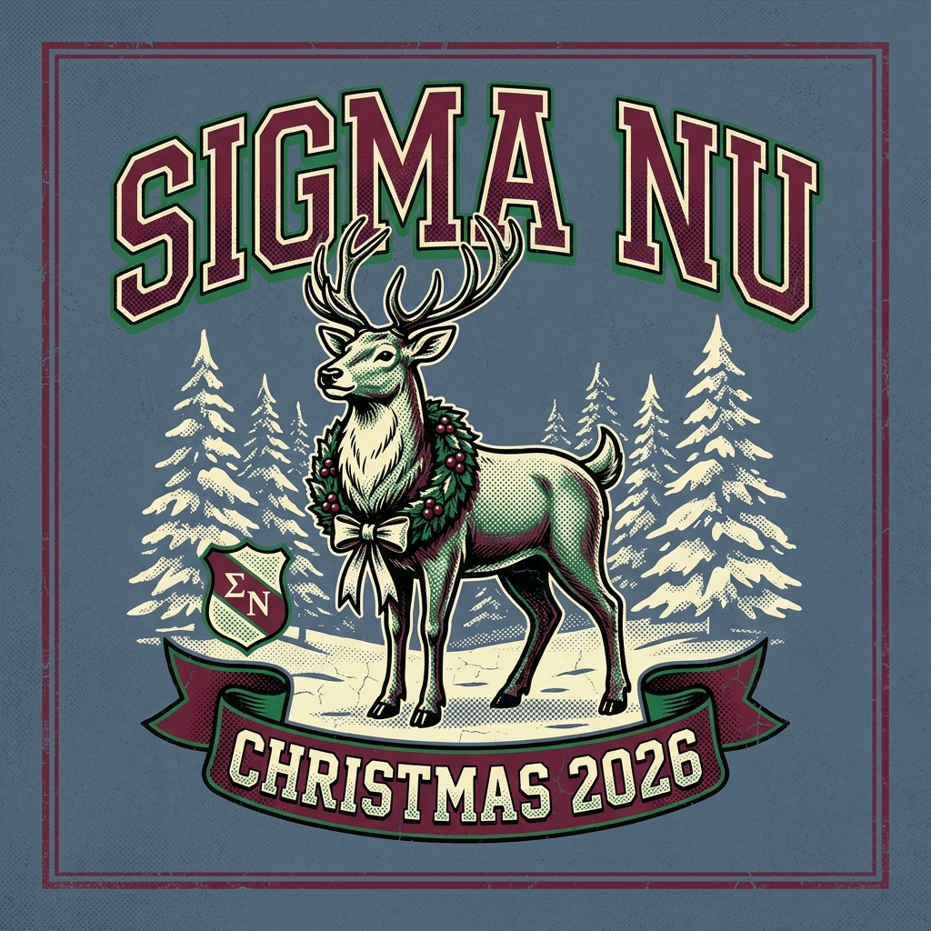 Sigma Nu Christmas T-Shirt