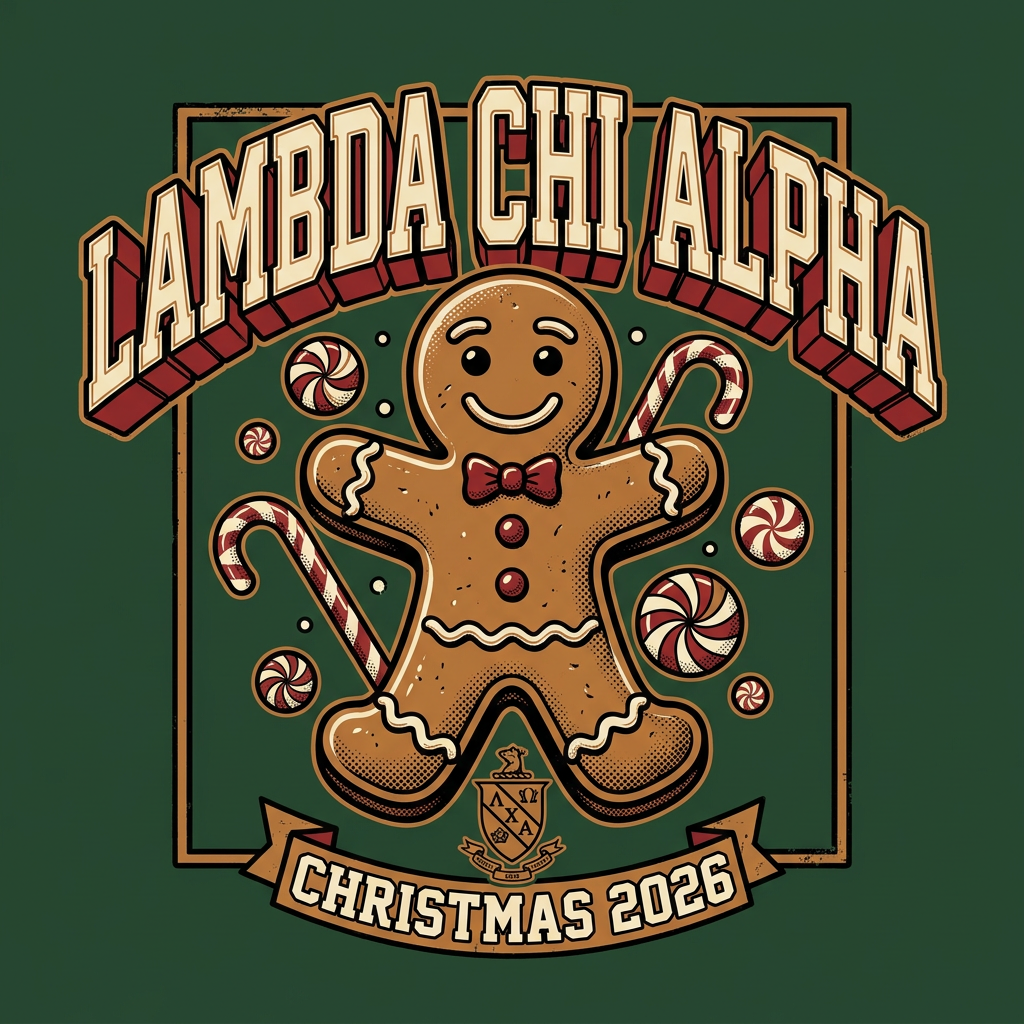 Lambda Chi Alpha Christmas T-Shirt