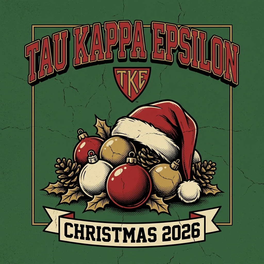 Tau Kappa Epsilon Christmas T-Shirt