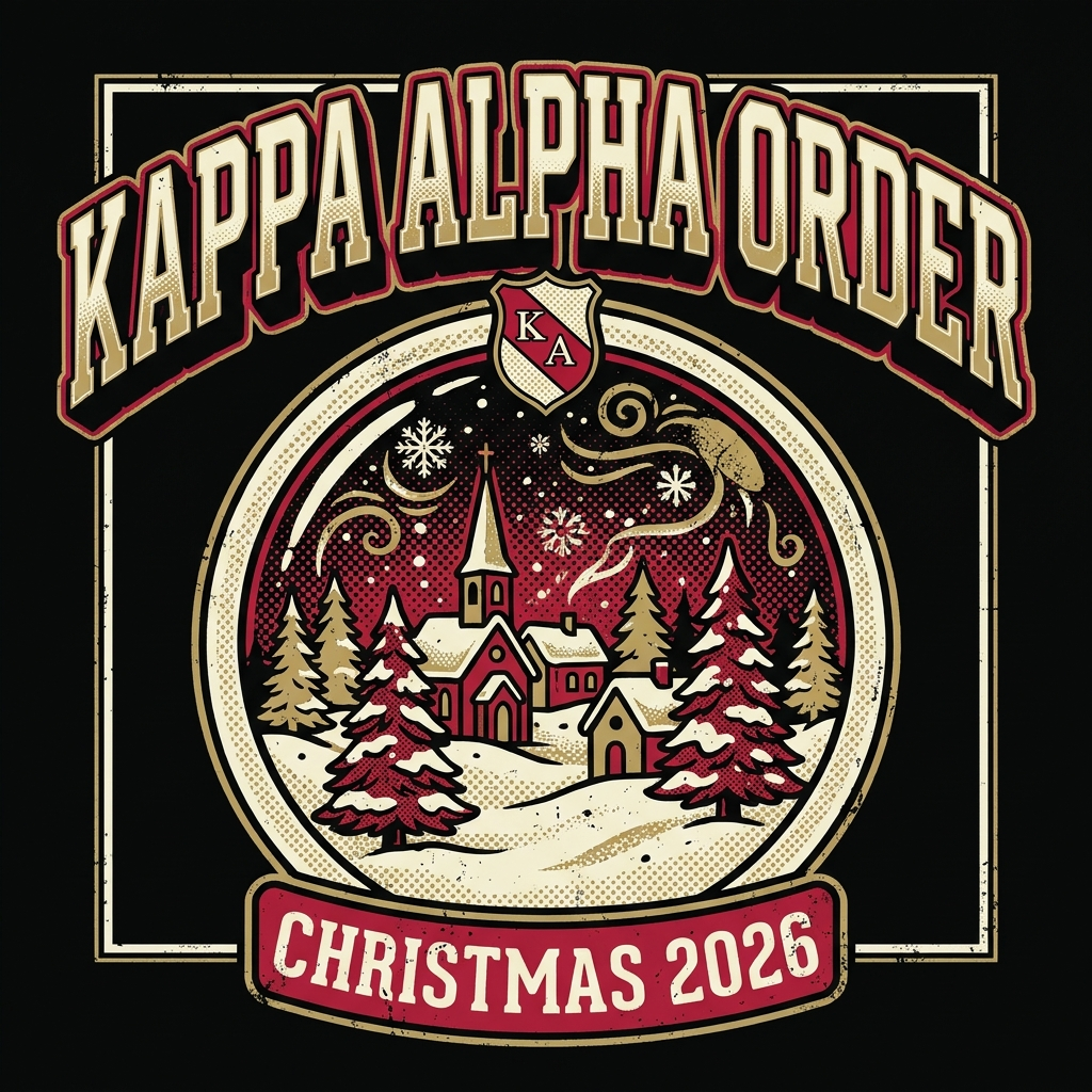 Kappa Alpha Order Christmas T-Shirt