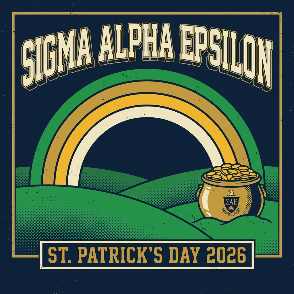 Sigma Alpha Epsilon St. Patrick's Day T-Shirt