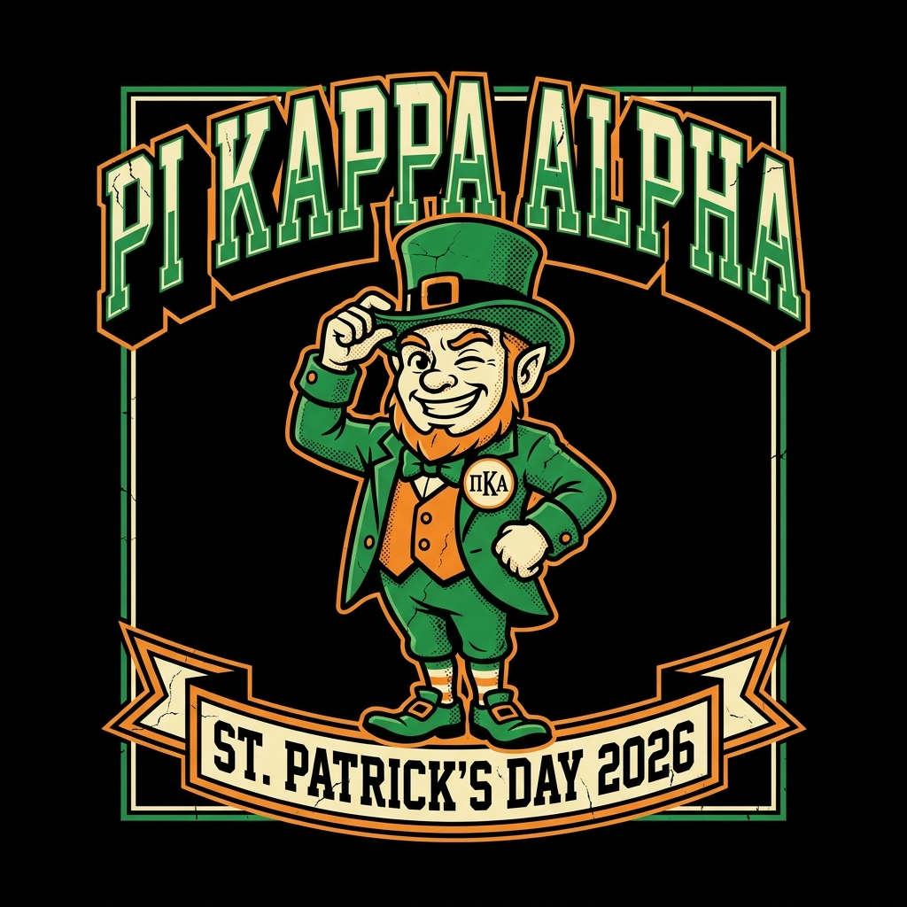 Pi Kappa Alpha St. Patrick's Day T-Shirt