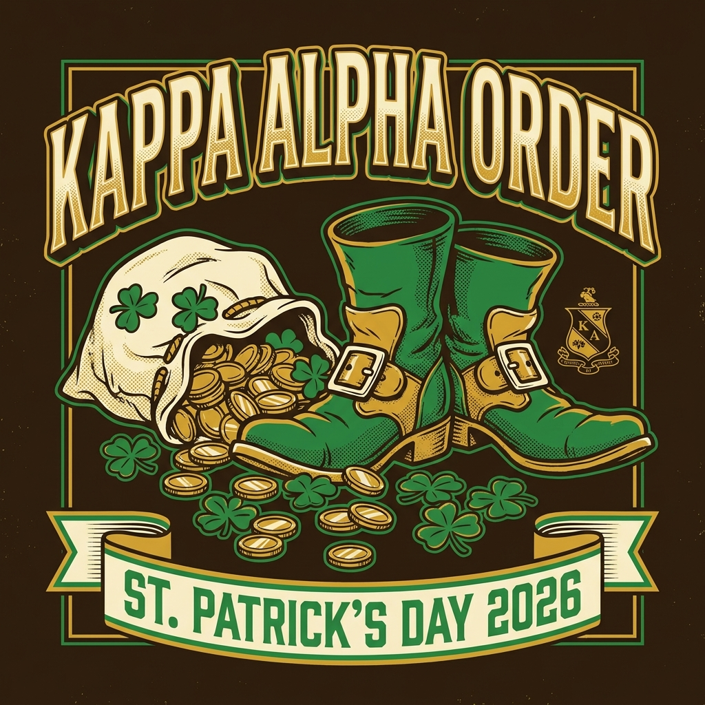 Kappa Alpha Order St. Patrick's Day T-Shirt