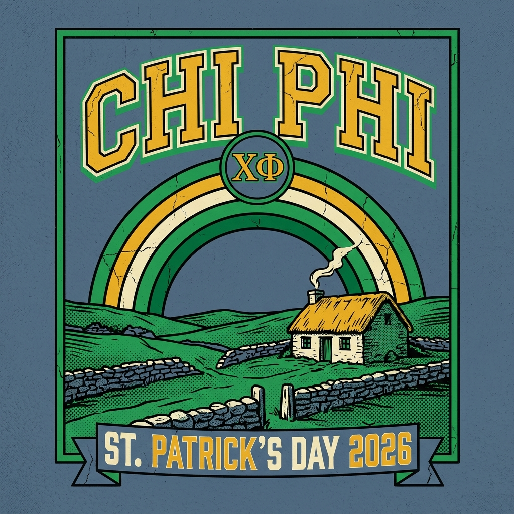 Chi Phi St. Patrick's Day T-Shirt