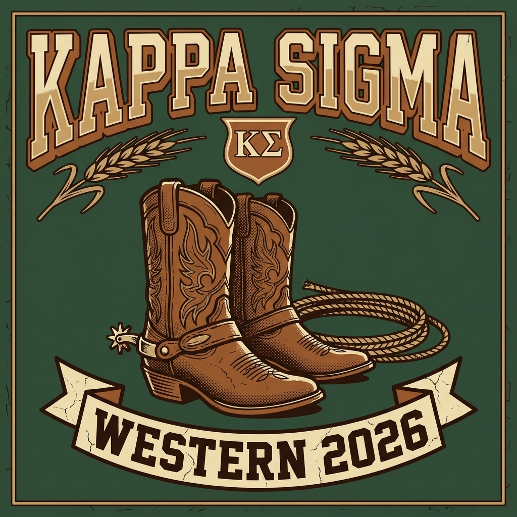 Kappa Sigma Western T-Shirt