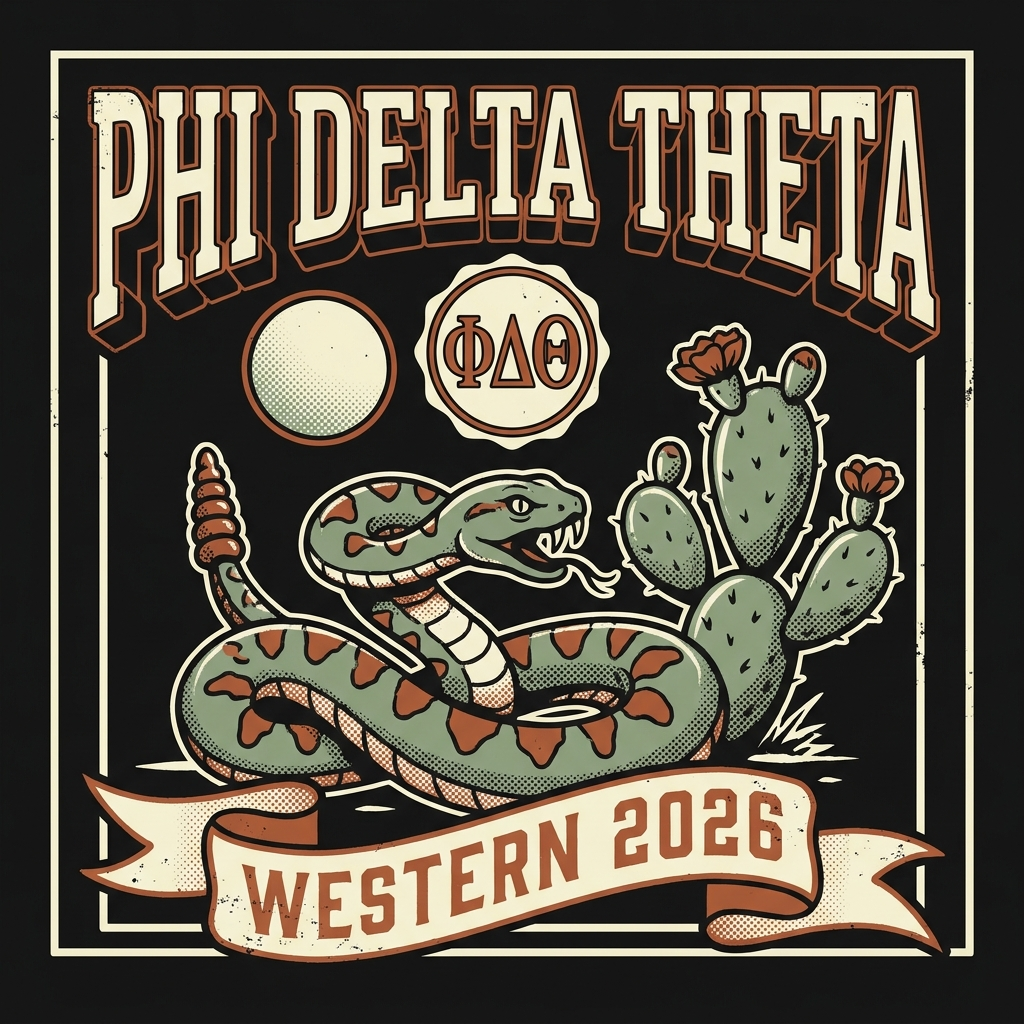 Phi Delta Theta Western T-Shirt