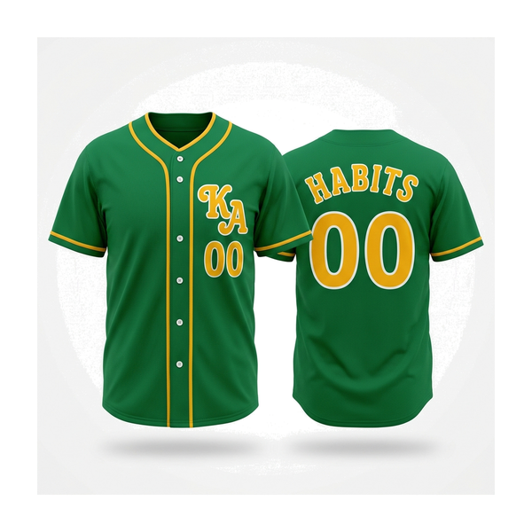 Kappa Alpha Order - Kelly Green Baseball Jersey