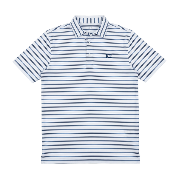 Kappa Sigma - Fine Multi-Stripe Polo