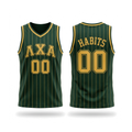 Lambda Chi Alpha - Money Green Basketball Jersey