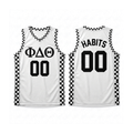 Phi Delta Theta - Checkerboard Basketball Jersey