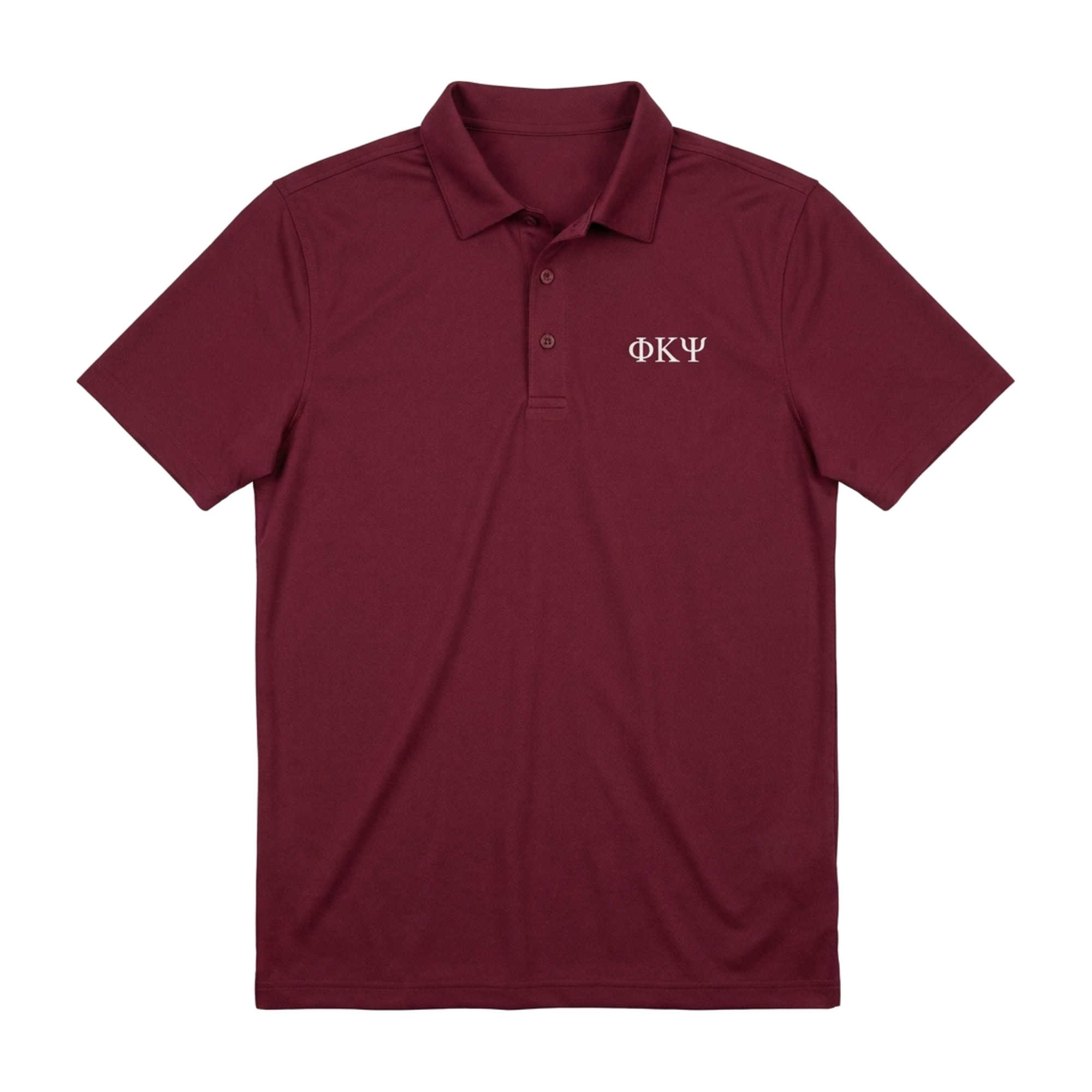 Phi Kappa Psi - Burgundy Polo