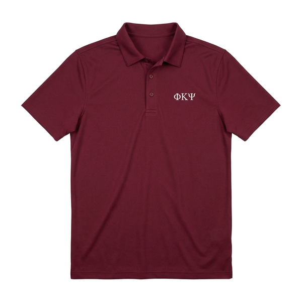 Phi Kappa Psi - Burgundy Polo