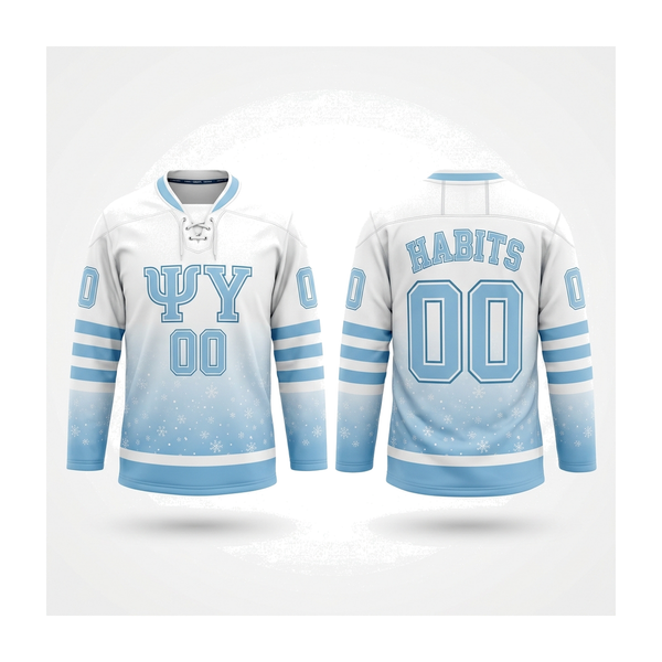 Psi Upsilon - Snowfall Hockey Jersey