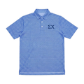 Sigma Chi - Blue Mosaic Polo