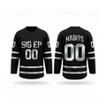 Sigma Phi Epsilon - Blackout Chrome Hockey Jersey